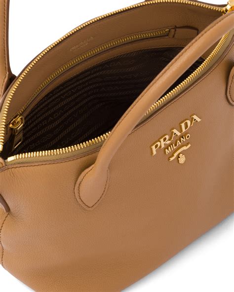 prada handbag leather